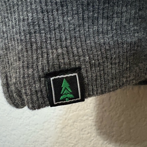 The Happy Company Gray Sherpa Hoodie. Very Soft Hoodie with Pockets. - Picture 5 of 15